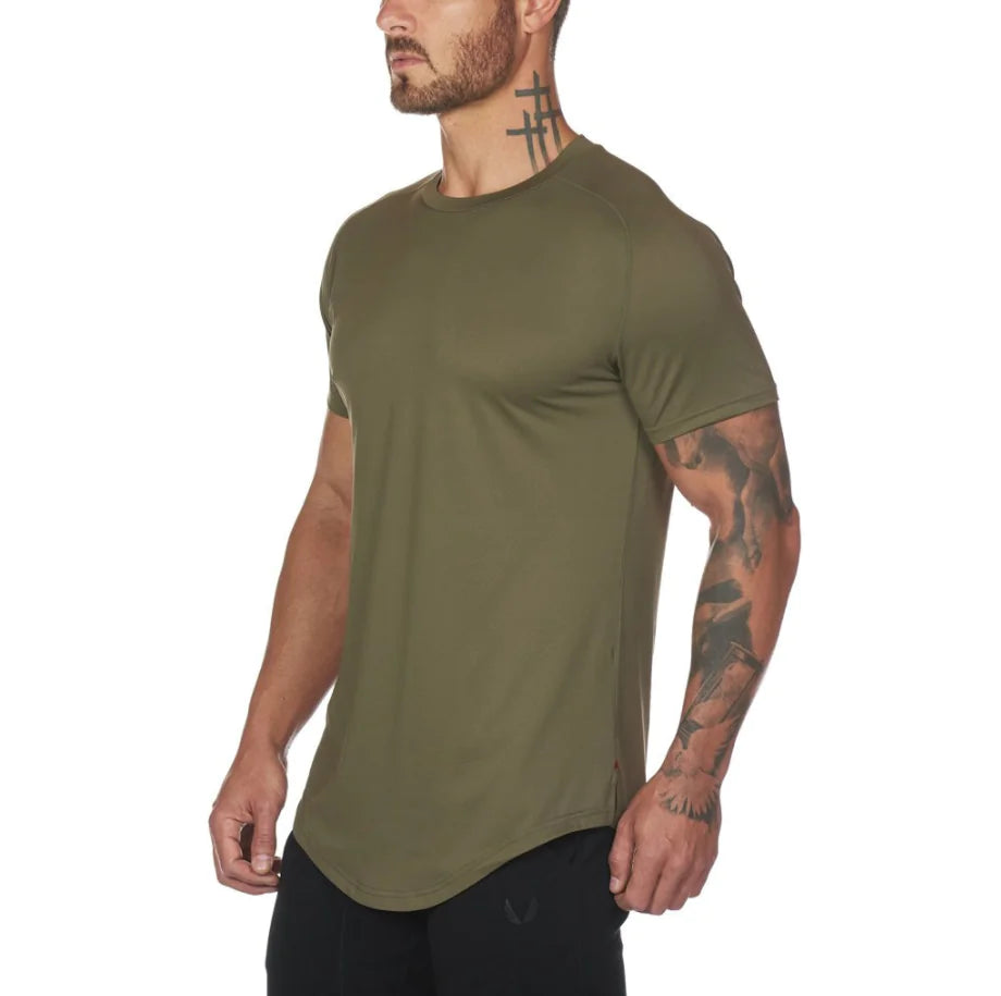 Quick-Dry Comfort Shirt, Running Training T-Shirt