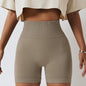 High-Waisted Seamless Yoga Shorts for Women