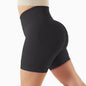 High-Waisted Seamless Yoga Shorts for Women
