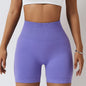 High-Waisted Seamless Yoga Shorts for Women