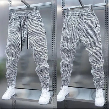Men’s Versatile Loose-Fit Casual Sweatpants